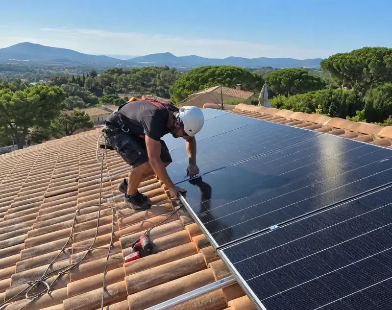 Installateur panneaux solaires Mézos — pose photovoltaïque sur toiture
