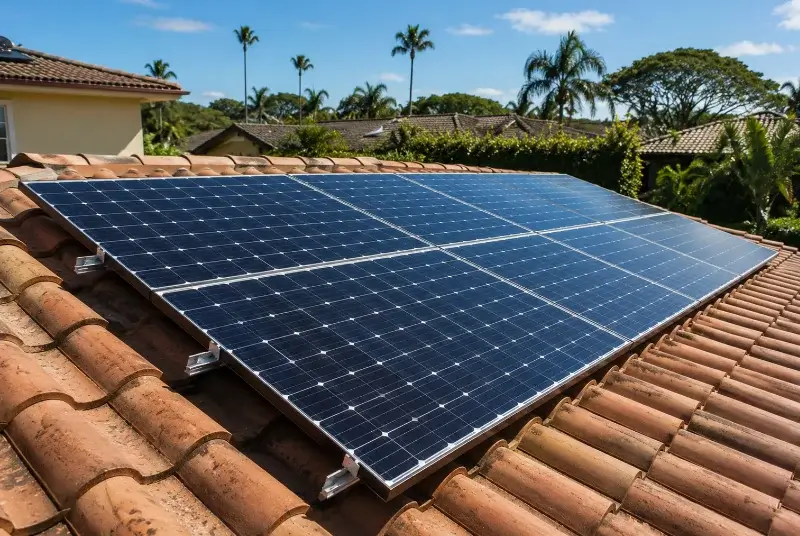 Installation de panneaux solaires à Mézos