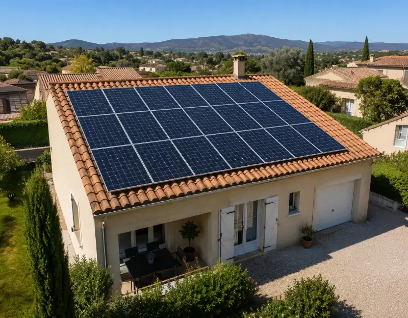 Prime à l'autoconsommation panneaux solaires Mézos — aide financière de l'État